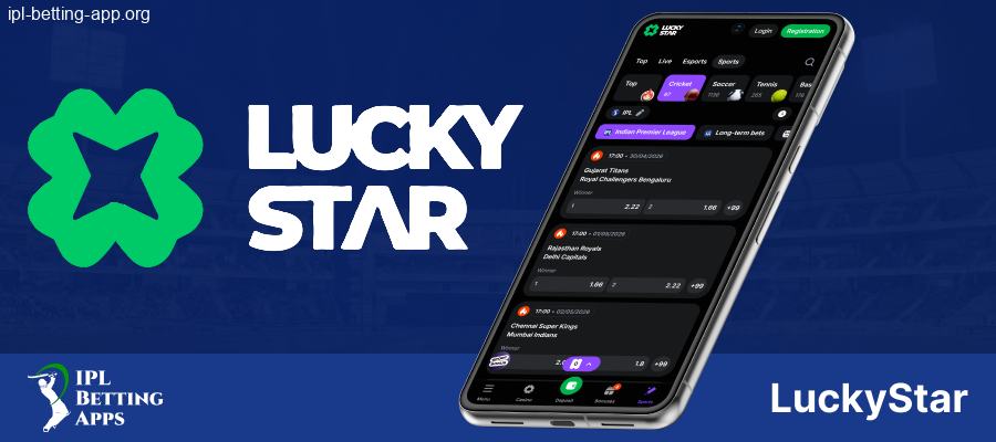 LuckyStar IPL Betting Apps for Indian Bettors
