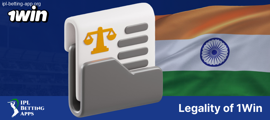 Legal Status of 1Win IPL Betting App India